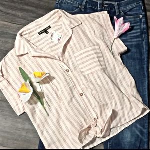 NWT Always Indigo by Anthro. Cream & Pink …